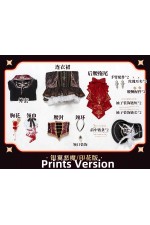 ChuShouMao Love and Deepspace Heroine Sylus Silverwing Fiend Cosplay Costume